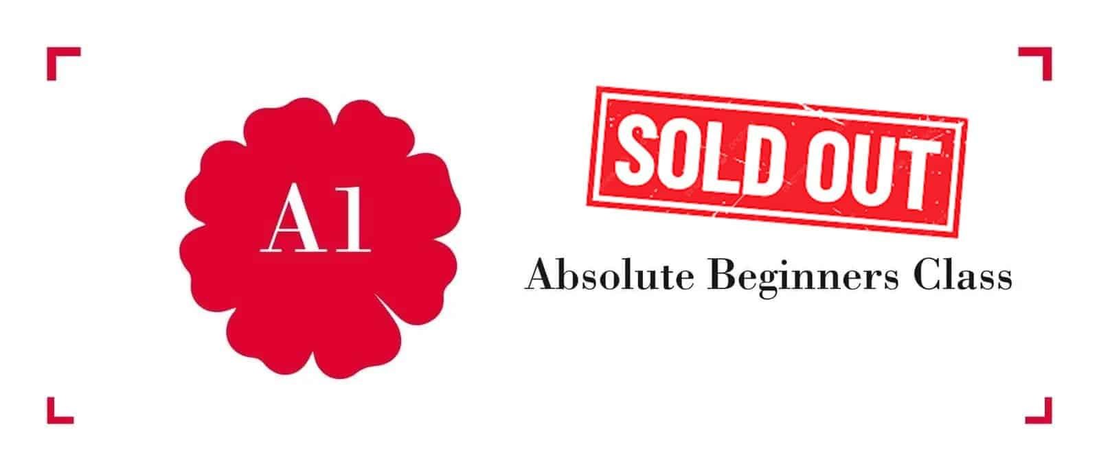 Featured image for “Absolute Beginners (A1.1) – SOLD OUT”